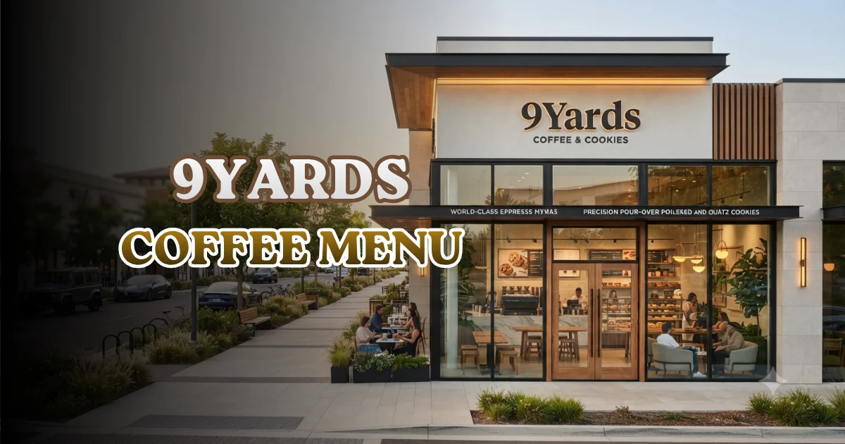 9Yards Coffee Menu