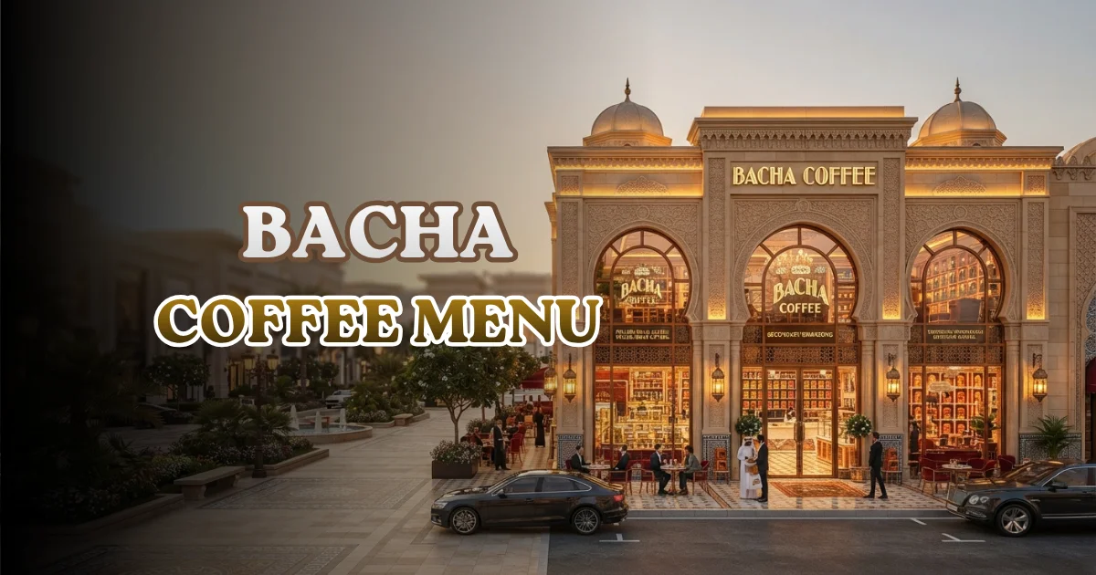 Bacha Coffee Menu