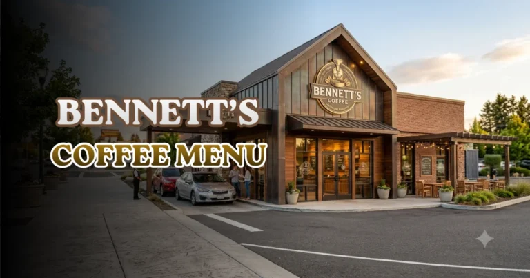 Bennett’s Coffee Menu