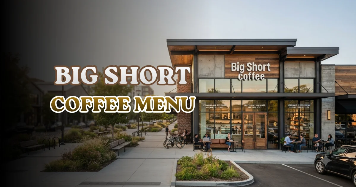 Big Short Coffee Menu
