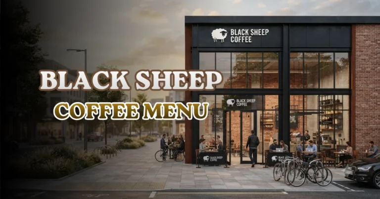 Black Sheep Coffee Menu