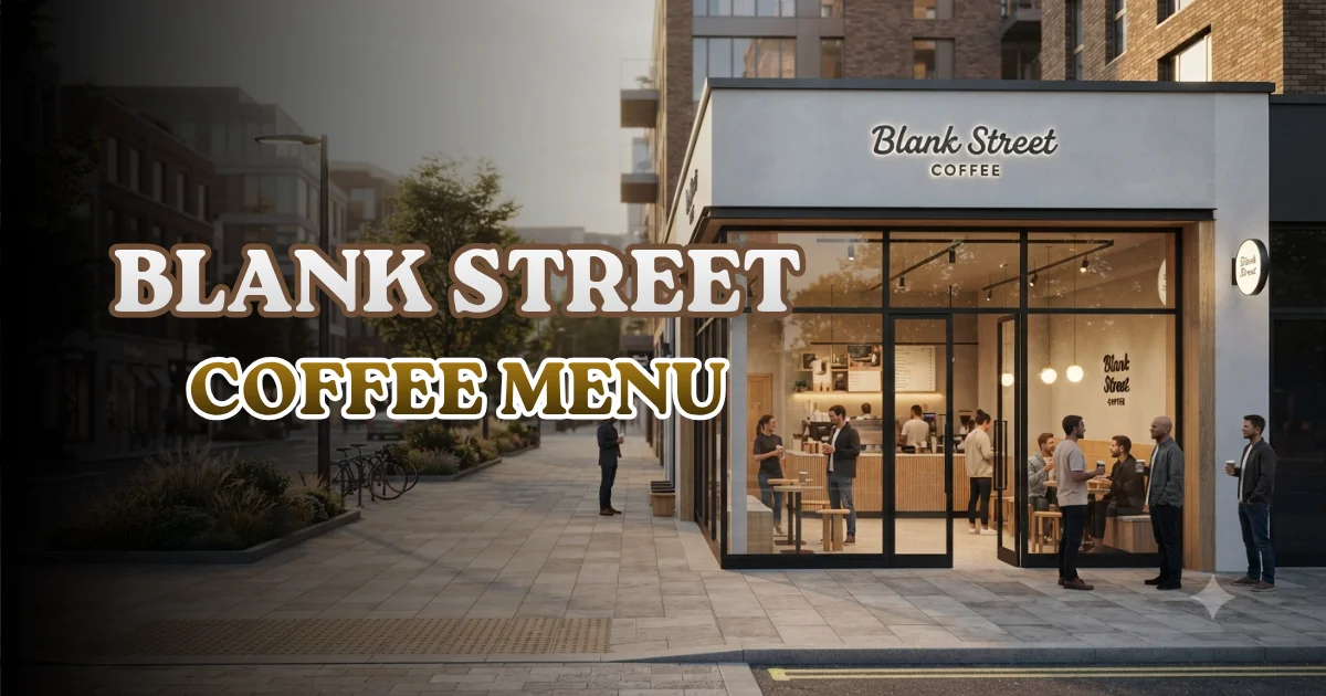 Blank Street Coffee Menu