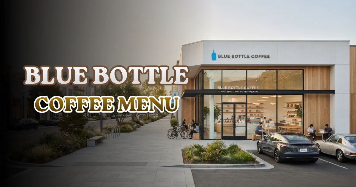 Blue Bottle Coffee Menu