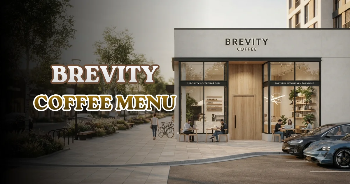 Brevity Coffee Menu
