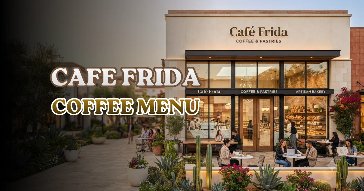 Cafe Frida Coffee Menu