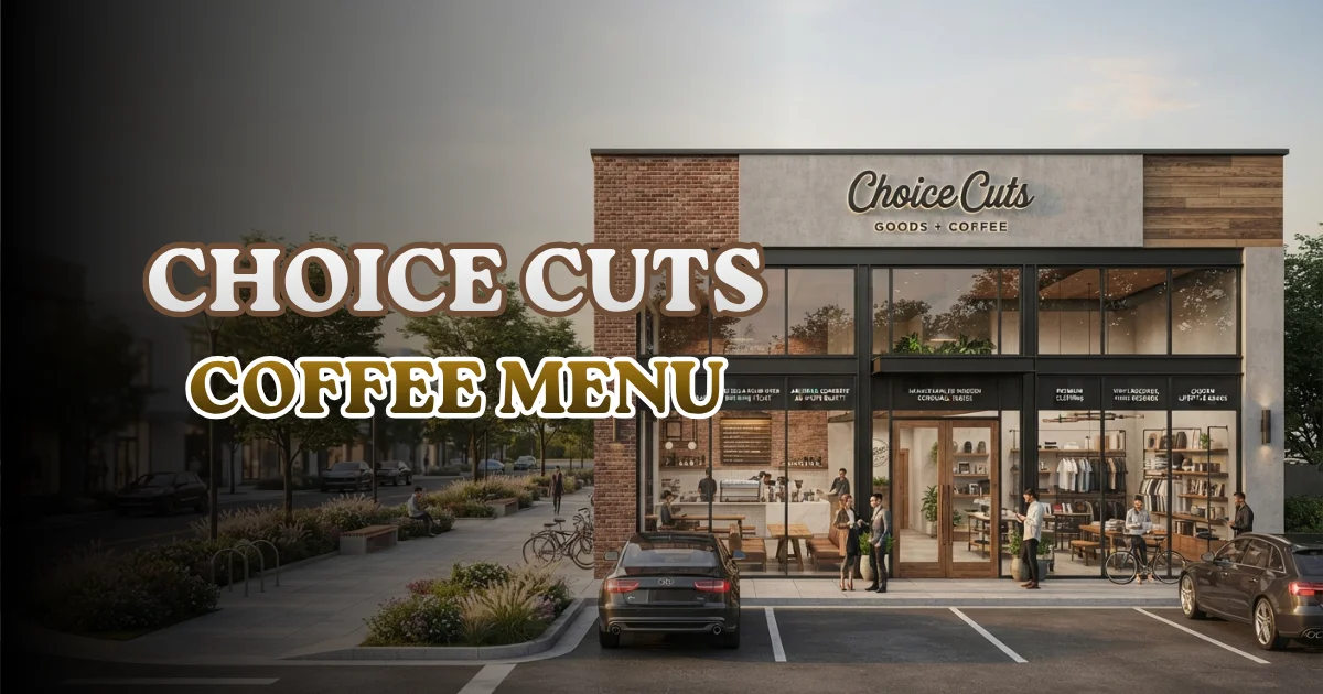Choice Cuts Coffee Menu