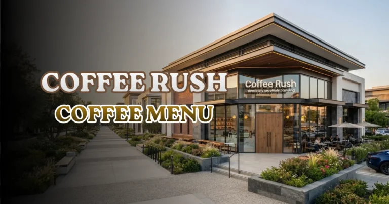 Coffee Rush Coffee Menu