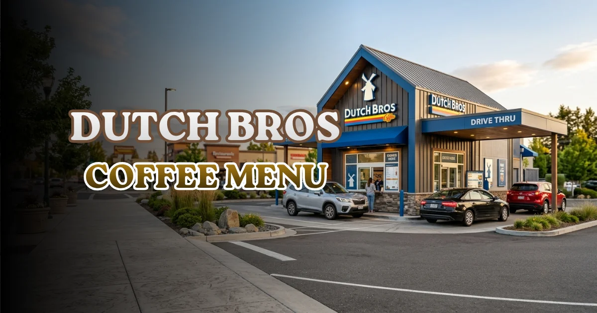 Dutch Bros Coffee Menu