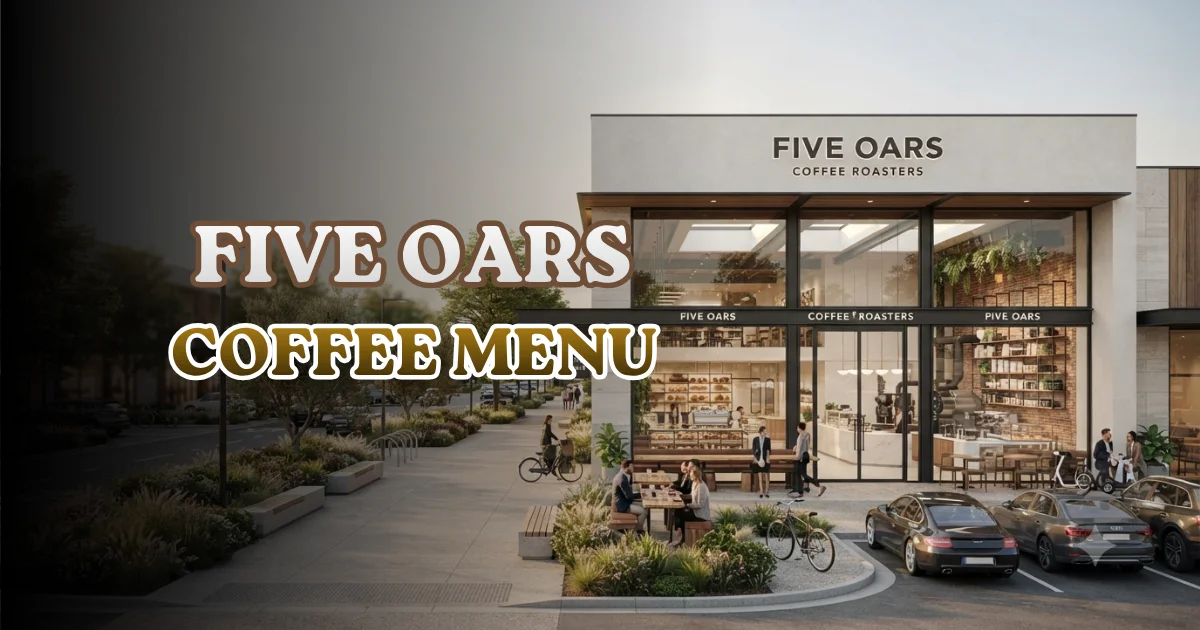 Five Oars Coffee Menu