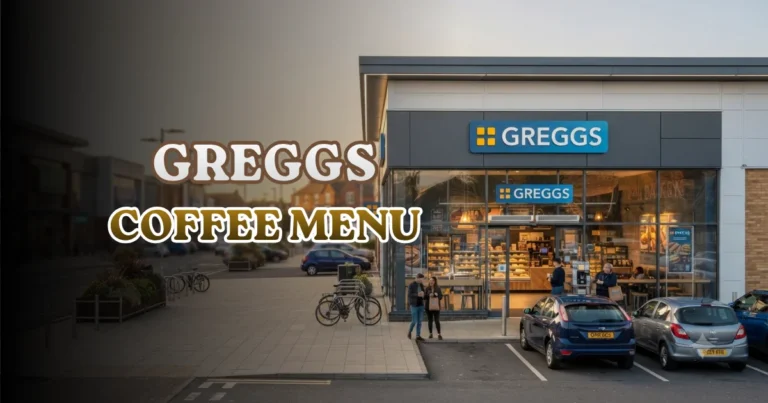 Greggs Coffee Menu