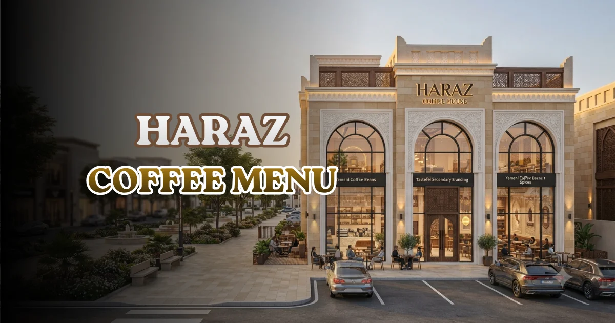 Haraz Coffee Menu
