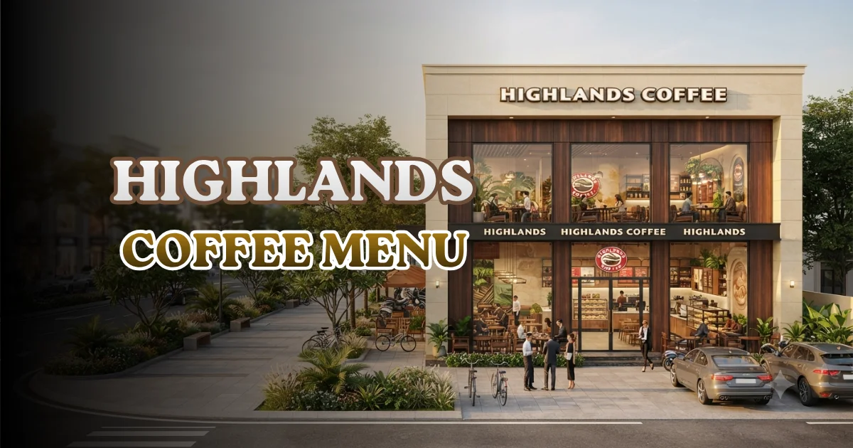 Highlands Coffee Menu