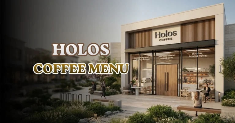 Holos Coffee Menu