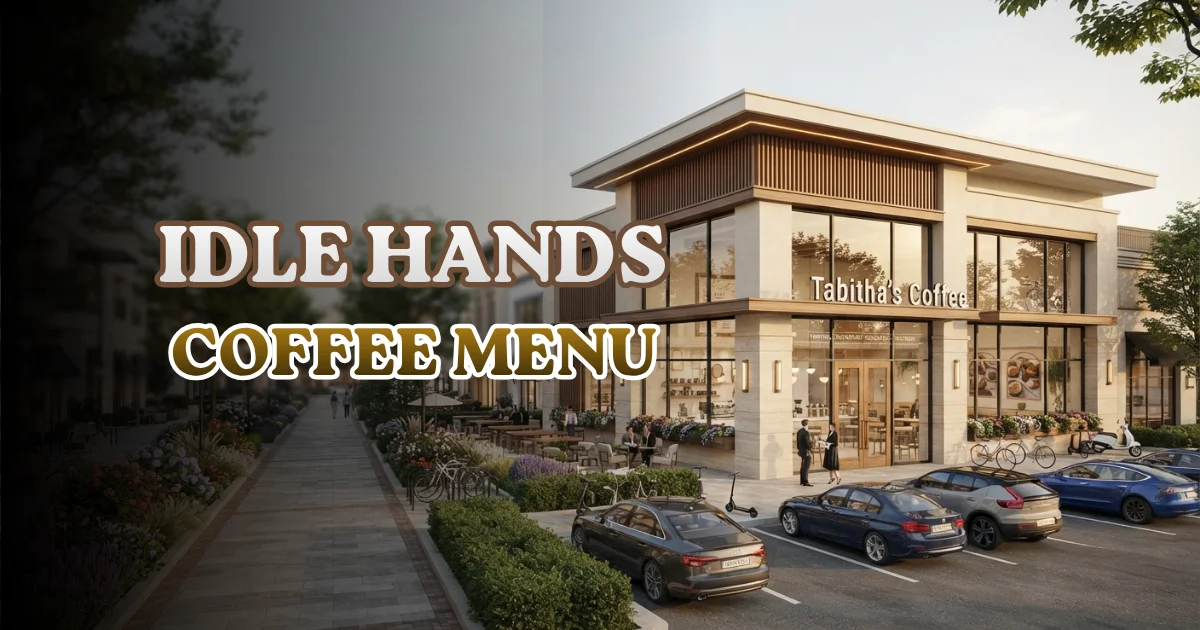 Idle Hands Coffee Menu