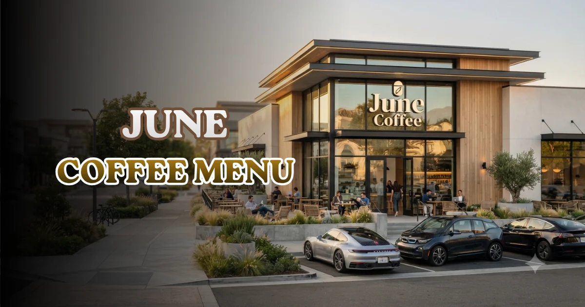 June Coffee Menu