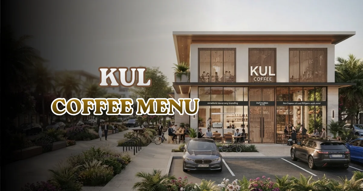 KUL Coffee Menu