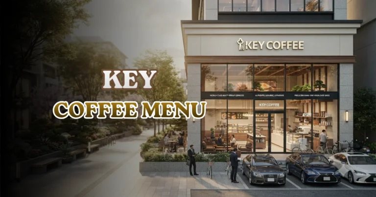 Key Coffee Menu