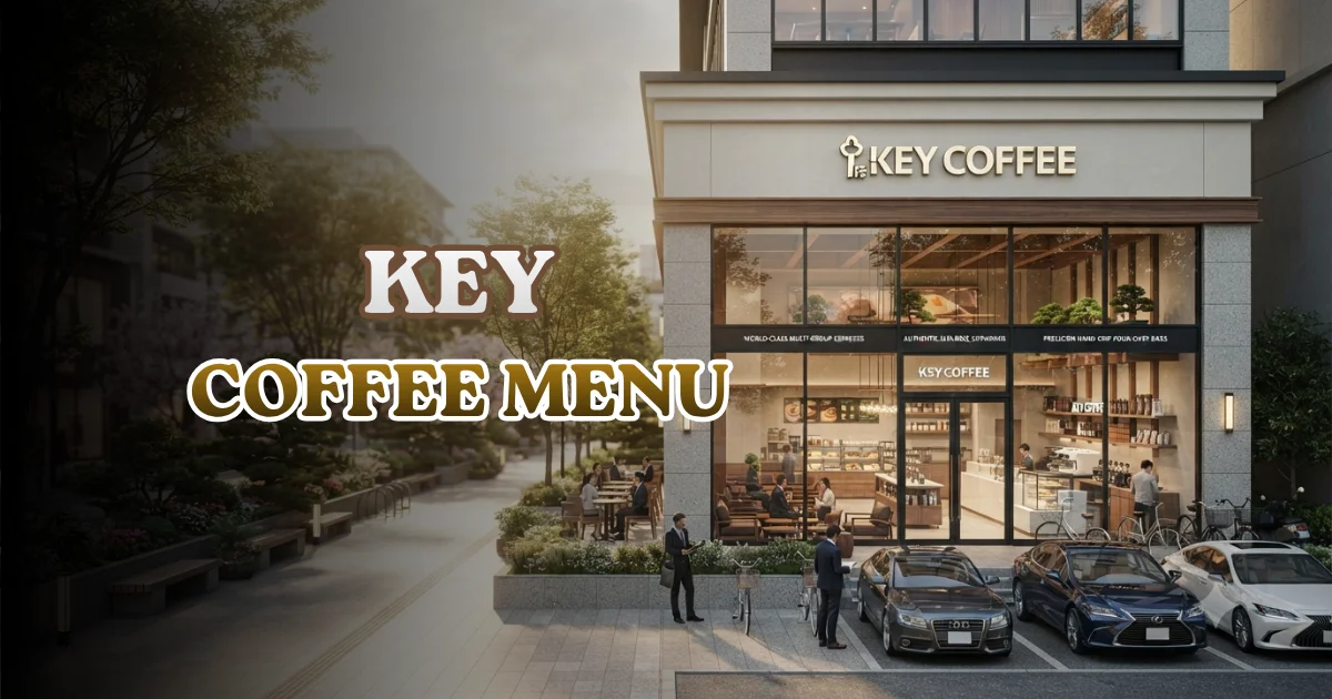 Key Coffee Menu