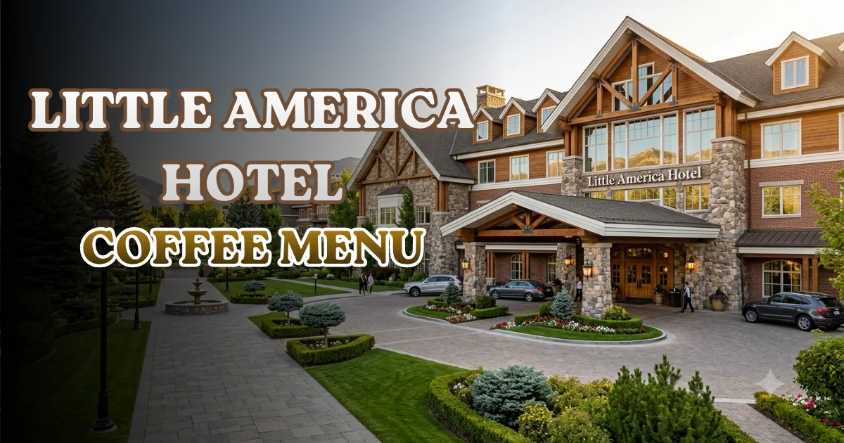 Little America Hotel Coffee Menu