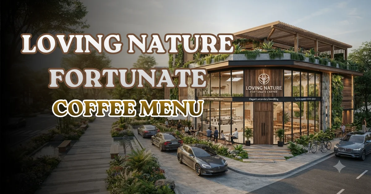 Loving Nature Fortunate Coffee Menu