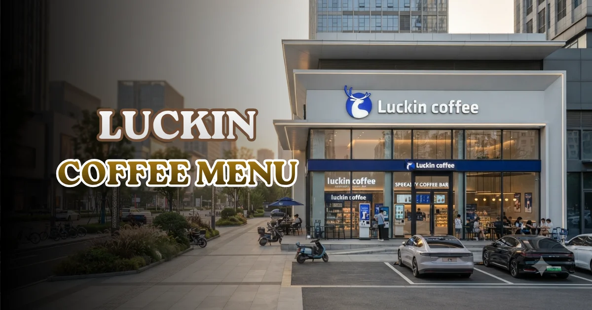 Luckin Coffee Menu