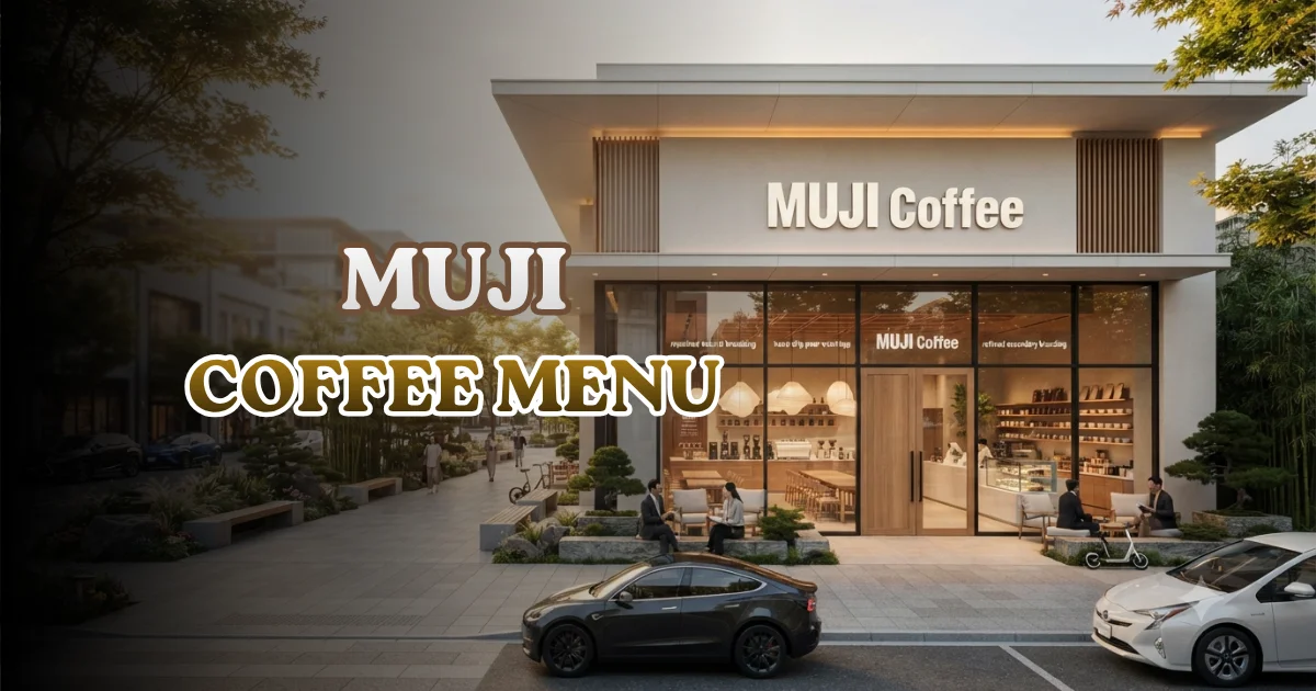 MUJI Coffee Menu