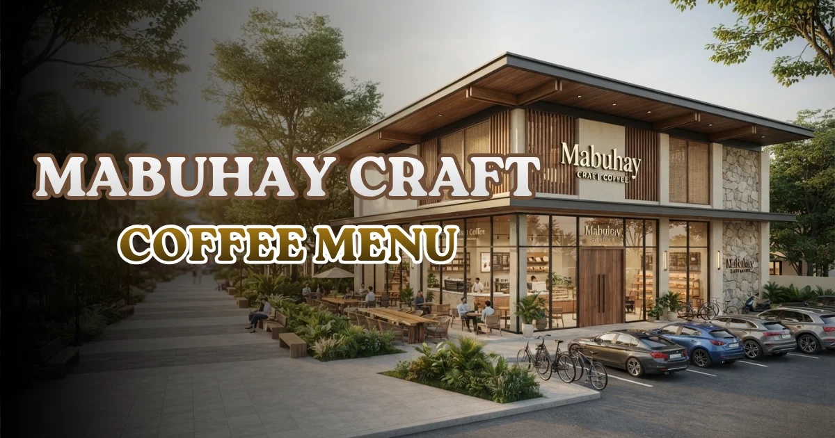 Mabuhay Craft Coffee Menu