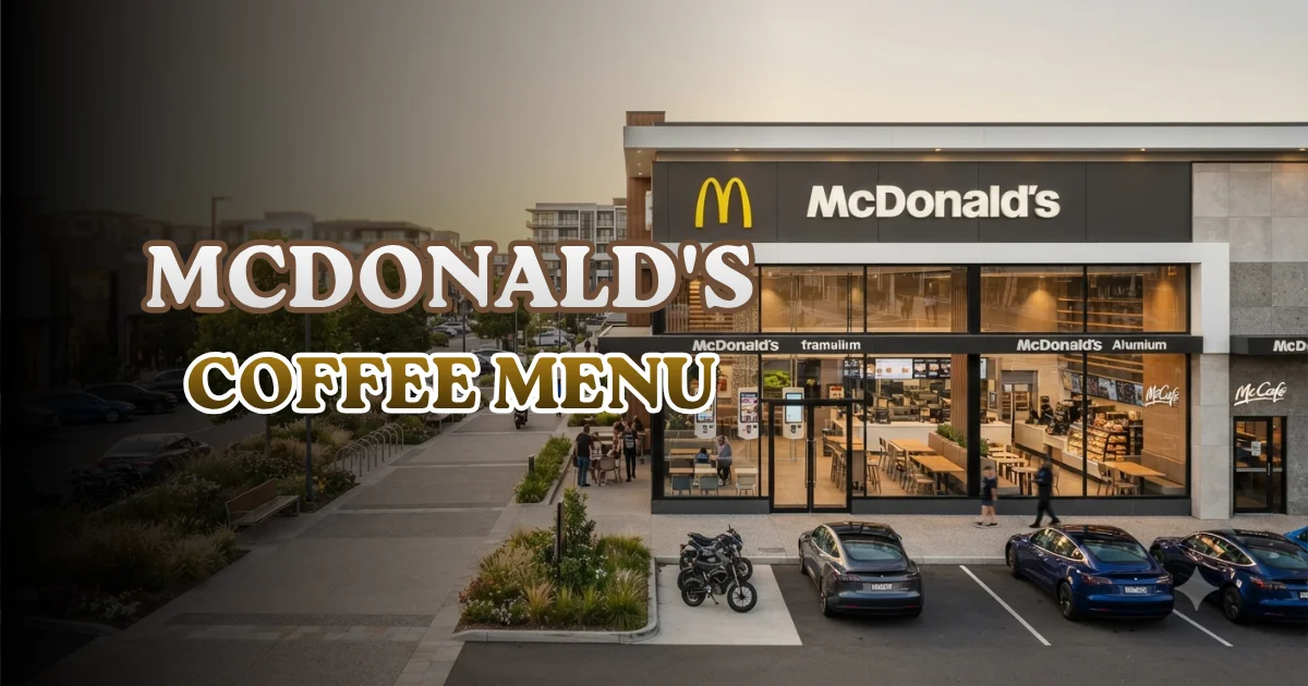McDonald's Coffee Menu