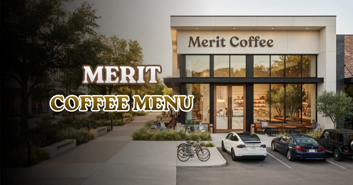 Merit Coffee Menu
