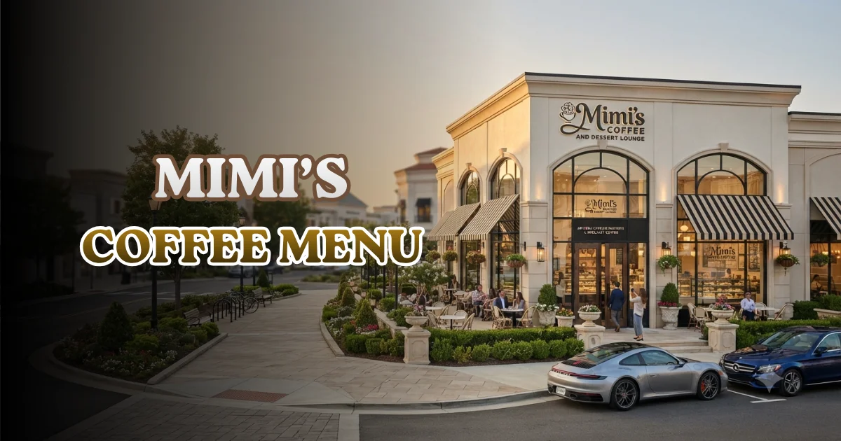 Mimi’s Coffee Menu
