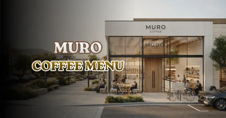 Muro Coffee Menu