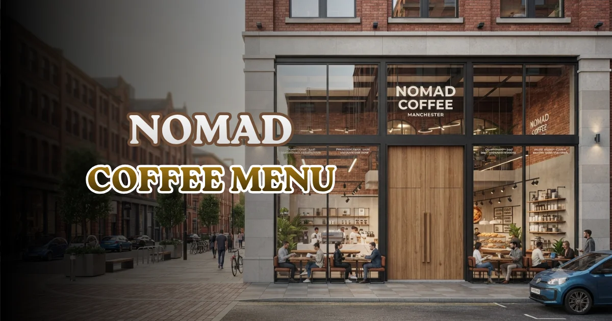 Nomad Coffee Menu