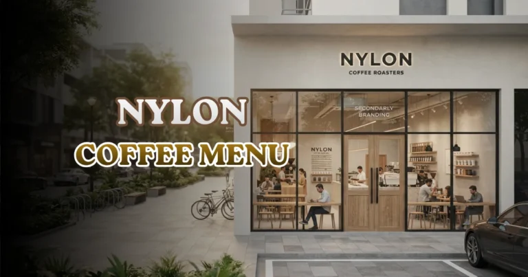 Nylon Coffee Menu