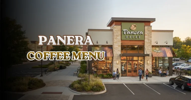 Panera Coffee Menu