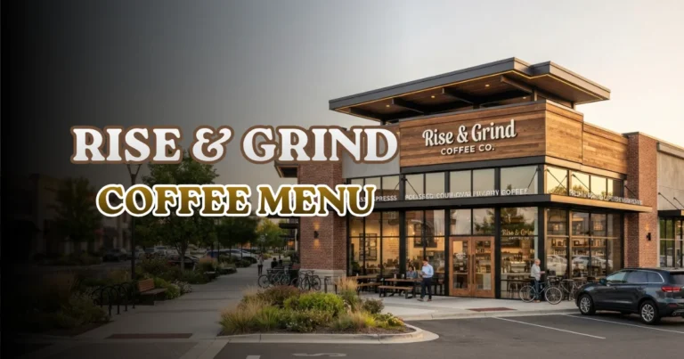 Rise & Grind Coffee Menu