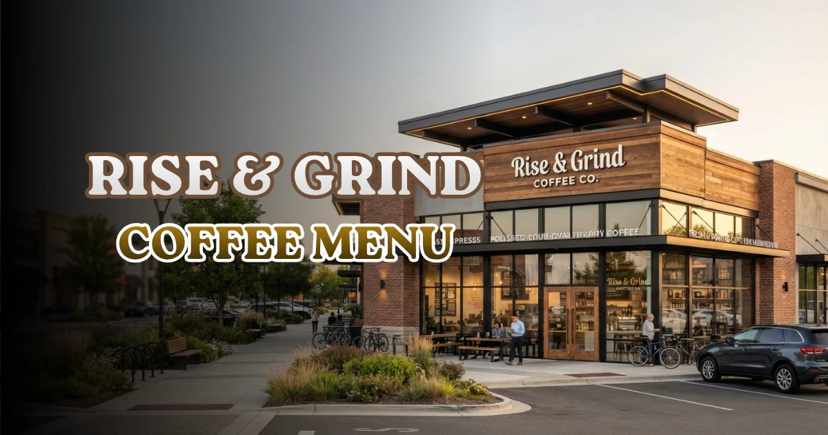 Rise & Grind Coffee Menu