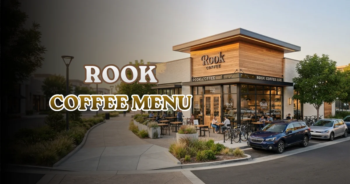 Rook Coffee Menu