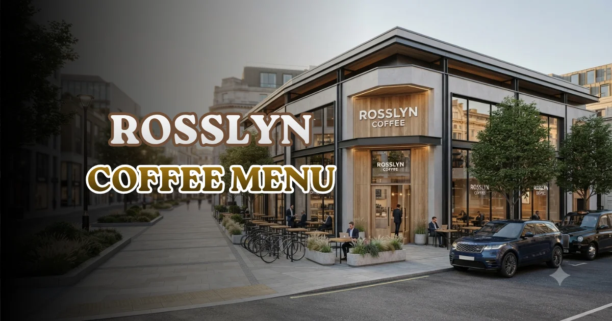 Rosslyn Coffee Menu