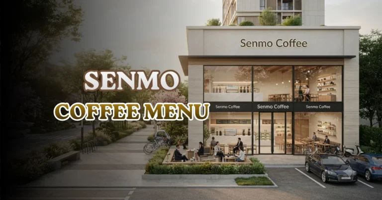 Senmo Coffee Menu