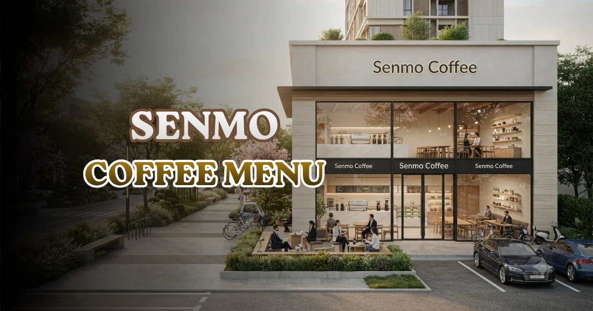 Senmo Coffee Menu