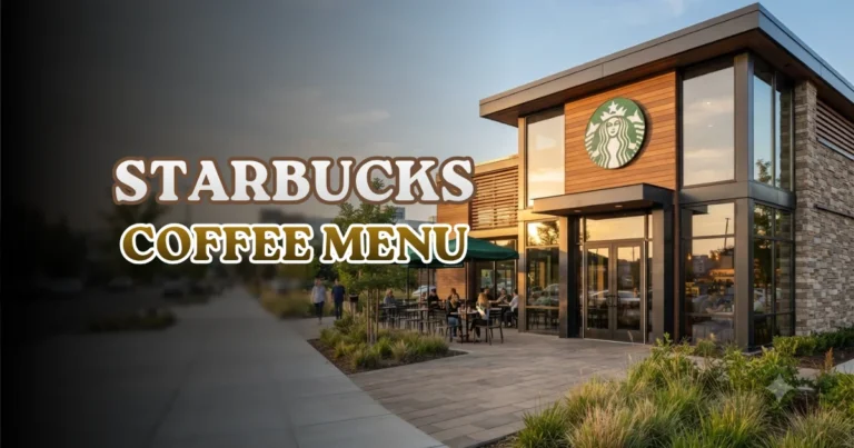 Starbucks Coffee Menu