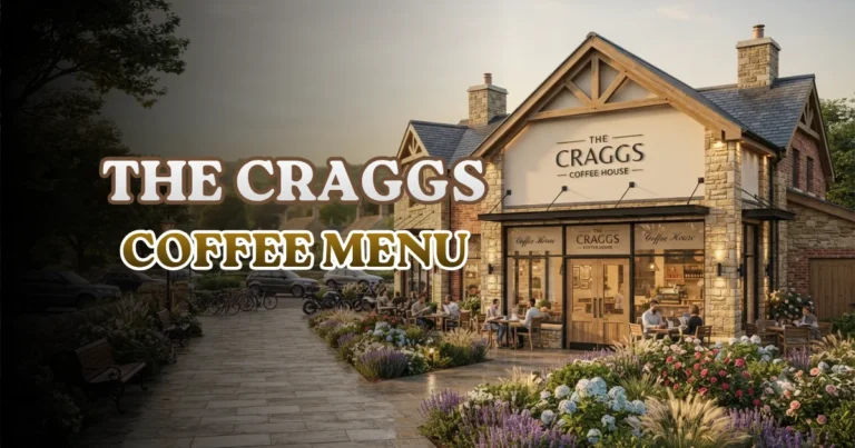 The Craggs Coffee Menu