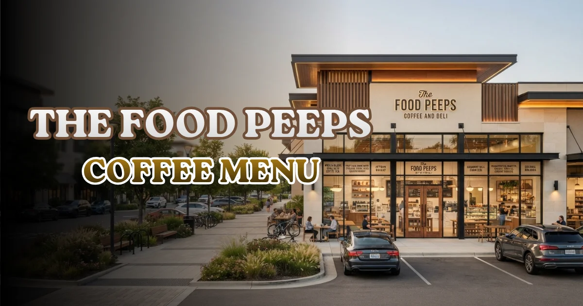 The Food Peeps Coffee Menu