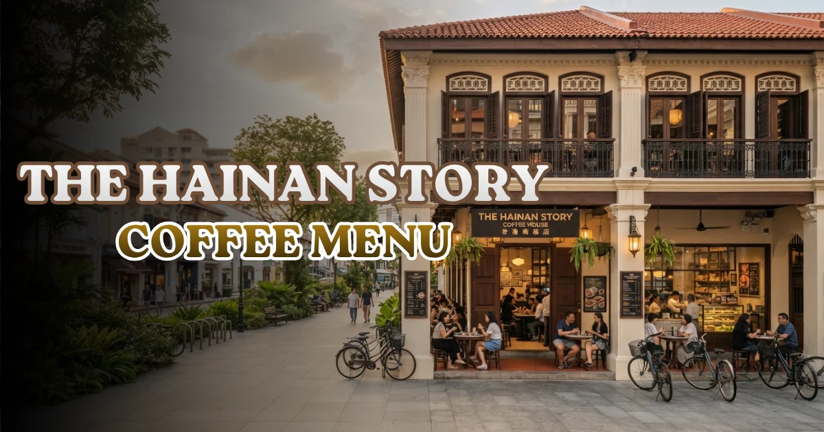 The Hainan Story Coffee Menu