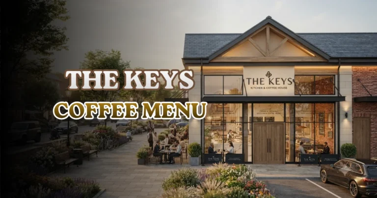 The Keys Coffee Menu