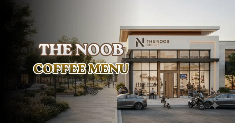 The Noob Coffee Menu