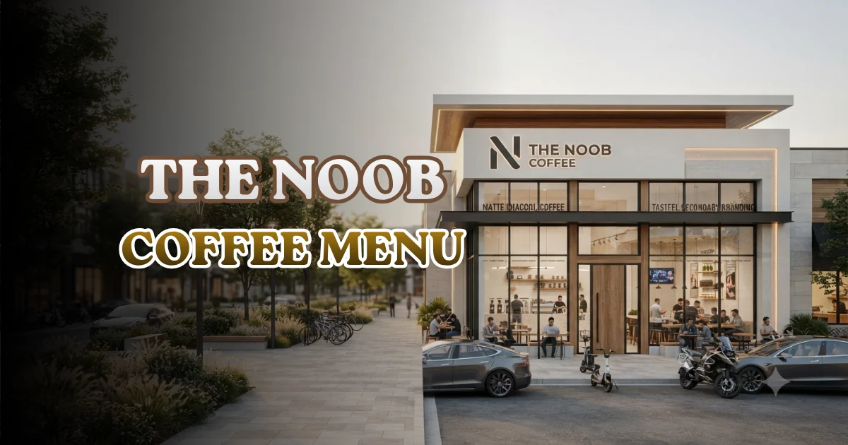 The Noob Coffee Menu