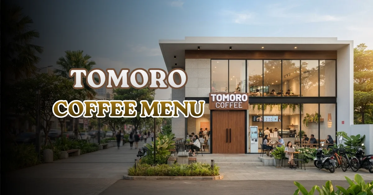 Tomoro Coffee Menu