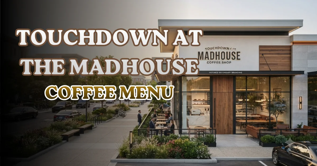 Touchdown at the Madhouse Coffee Menu