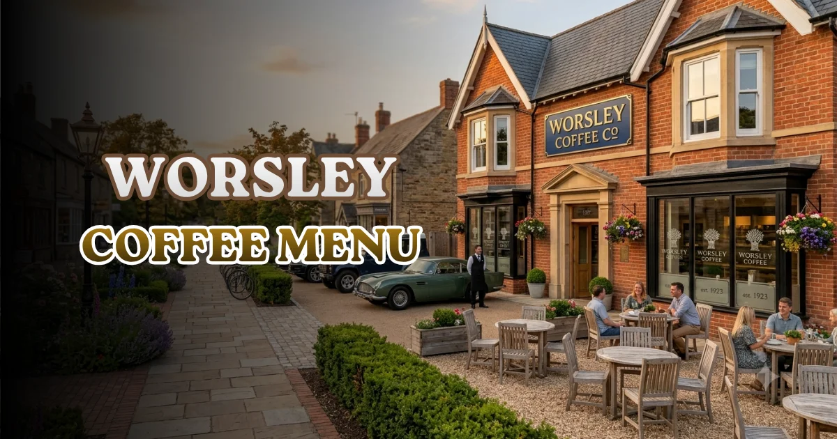 Worsley Coffee Menu